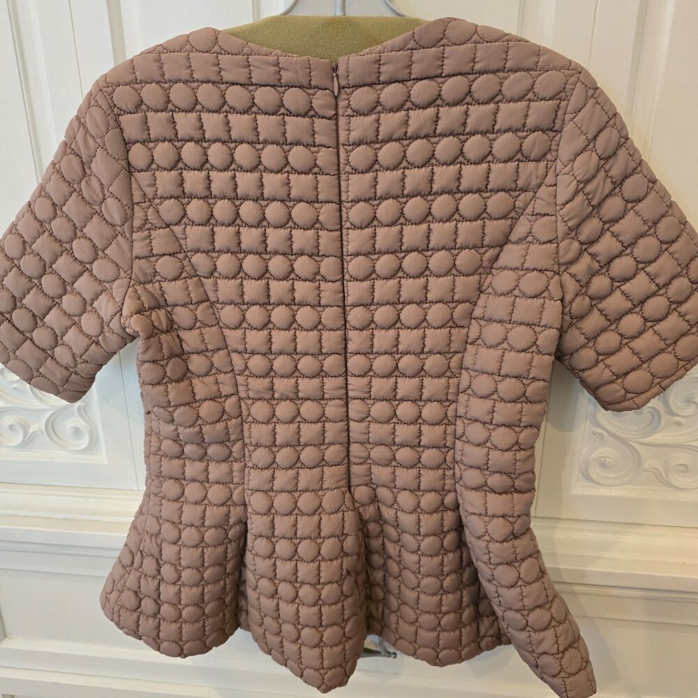GRACIA - Ladies Peplum Top - Size Medium - Picture 2 of 3